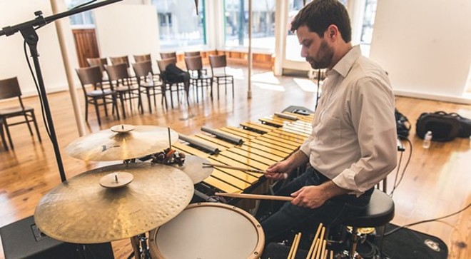 Local experimental percussionist Thad Anderson releases new album 'Lines and  Spaces'