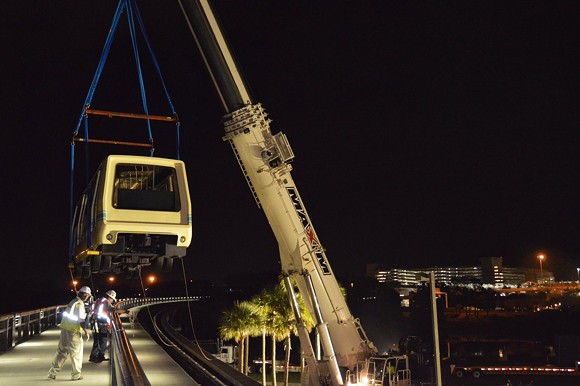 Orlando International Airport retires its original people mover trams after 35 years