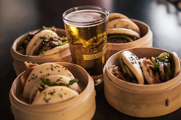 Baoery Asian Gastropub asks customers to show their buns as the restaurant leads up to 1-year anniversary party