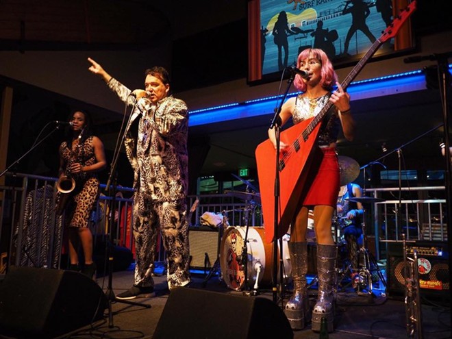 Russian rockers Red Elvises wanna see you bellydance at Will's Pub tonight