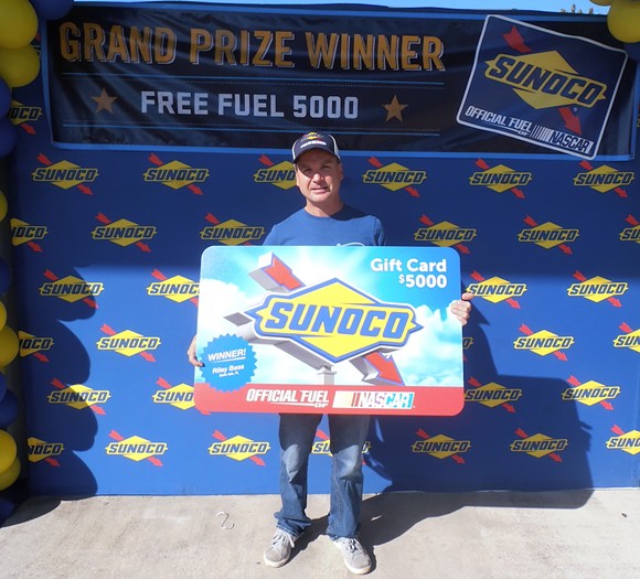 Riley Bass, of Belle Isle, won $5,000 of free gas from Sunoco. - photo via Sunoco Free Fuel