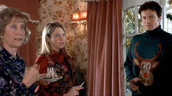 The famous New Year's Day turkey curry buffet depicted in "Bridget Jones' Diary"