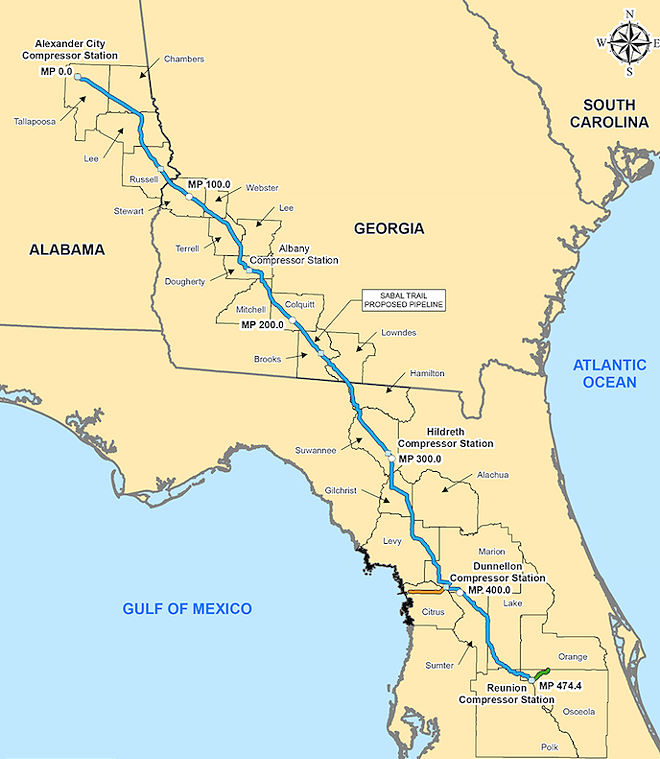 The Sabal Trail pipeline is a 'done deal,' and now Central Floridians begin to realize  what’s about to come through their backyards