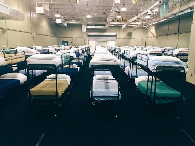 2016 photo of compound for migrant children in Homestead, Florida - PHOTO VIA U.S. DEPARTMENT OF HEALTH AND HUMAN SERVICES