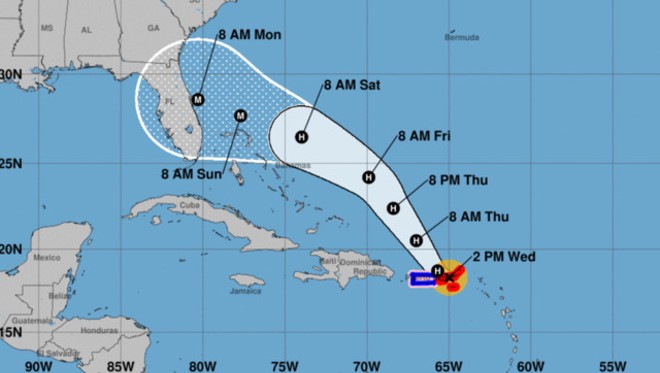 Dorian has become a hurricane, and it's expected to hit Florida as a Category 3