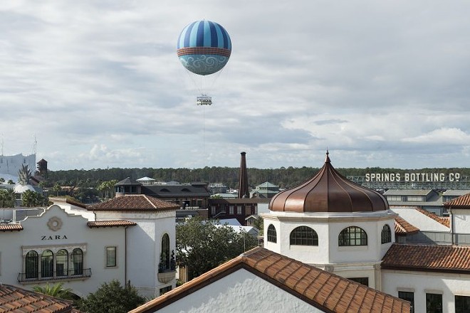 The Aerophile balloon ride at Disney Springs - IMAGE VIA AEROPHILE