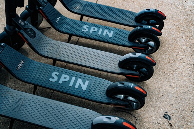 Spin, coming to UCF, is one of the many companies who can now offer their scooters in Orlando - Tony Webster/Wiki Commons