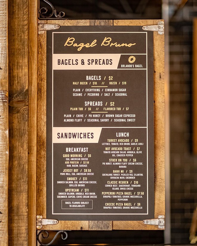 Another Bagel Bruno is about to open in Altamonte Springs with a drive-through window