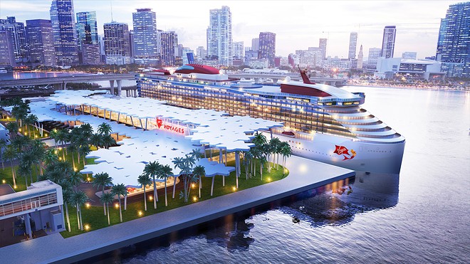 Virgin Voyages' proposed Miami cruise terminal - IMAGE VIA VIRGIN VOYAGES