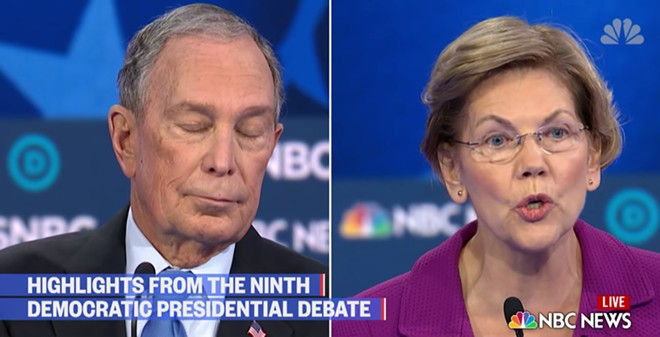 Central Florida Dems endorsing Bloomberg can't feel great watching him get eviscerated by Elizabeth Warren