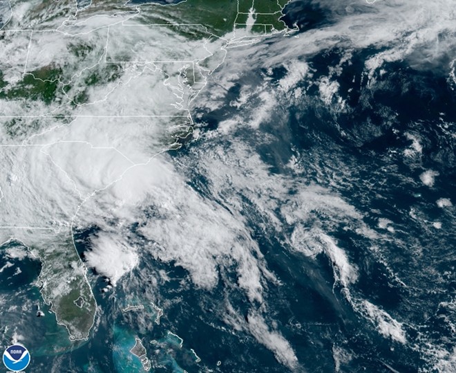 Atlantic weather 'disturbance' becomes Tropical Storm Bertha overnight