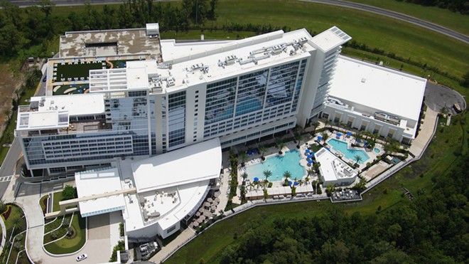 The new JW Marriott Orlando Bonnet Creek Resort and Spa - Image via Bioreconstruct | Twitter