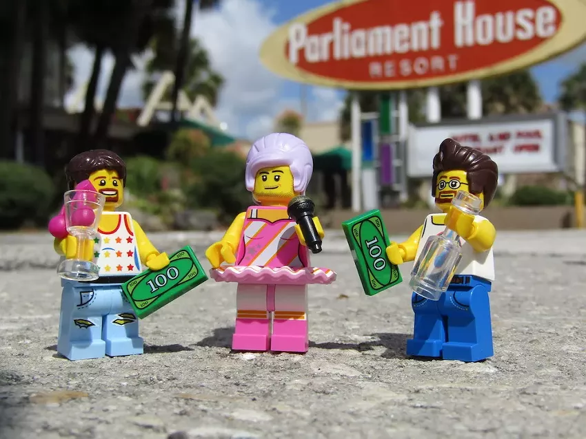 2nd Place winner Parliament House - photo by Lego Explore Orlando