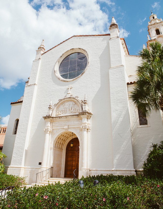 Knowles Chapel at Rollins College - PHOTO BY HANNAH GLOGOWER