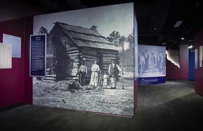 Yesterday, This Was Home: The Ocoee Massacre of 1920 exhibit on display at the History Center through March 7, 2021. - Image via Orange County Regional History Center