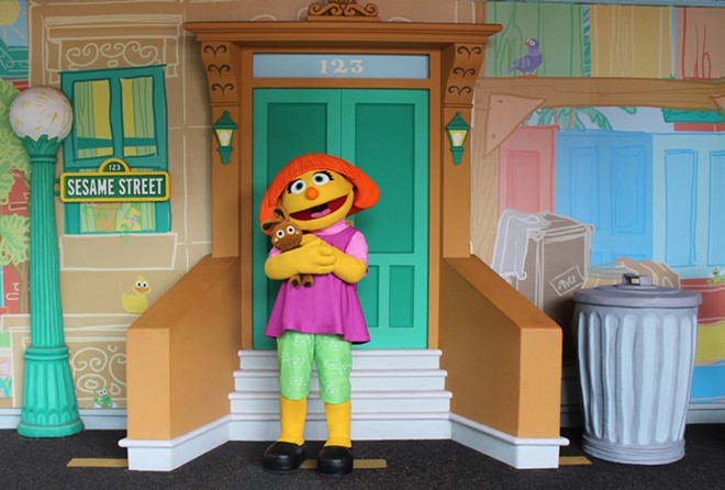 Julia is a 4-year-old muppet with autism. She was added to the 'Sesame Street' cast in 2015. - Photo via SeaWorld