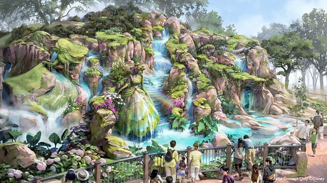 The entrance to Fantasy Springs - IMAGE VIA DISNEY