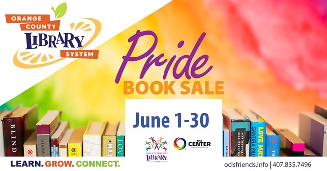 Pride book sale coming to Orlando Public Library next month