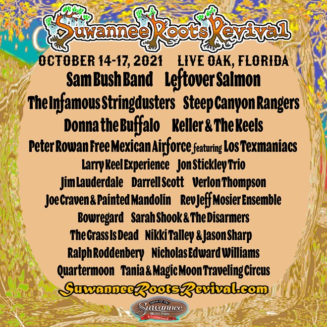 Suwannee Roots Revival returns in October with Steep Canyon Rangers ...