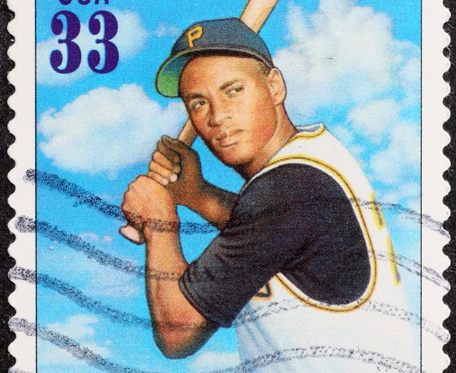 A road in Englewood Park was renamed in honor of Roberto Clemente. - ADOBE