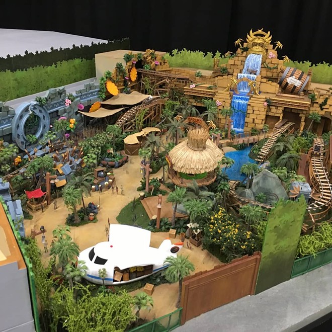 Images leaked in 2019 of a Donkey Kong themed area. The land is now confirmed by Universal. - The Unofficial Universal Orlando Podcast | Facebook