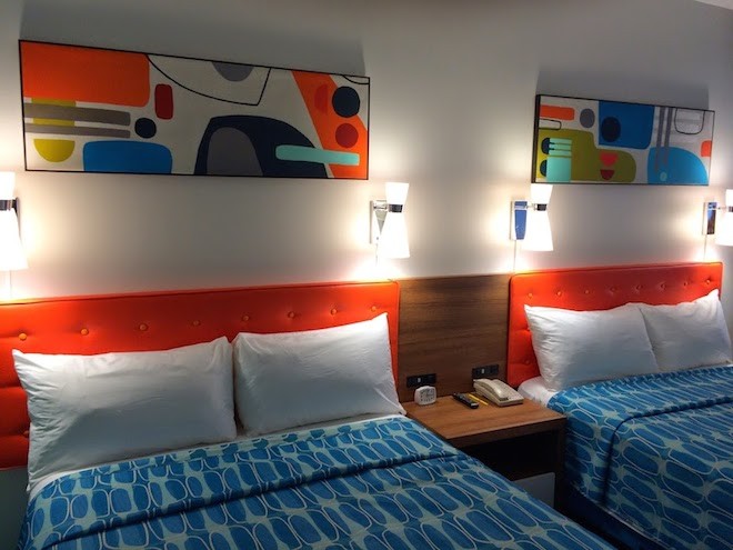 A room at Universal's Cabana Bay - Seth Kubersky