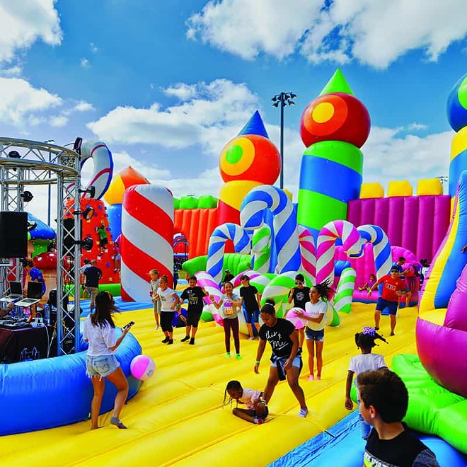 The world's largest touring inflatable event, Big Bounce America, will be stopping by Central Florida on Feb. 25, 26 and 27. - Big Bounce America
