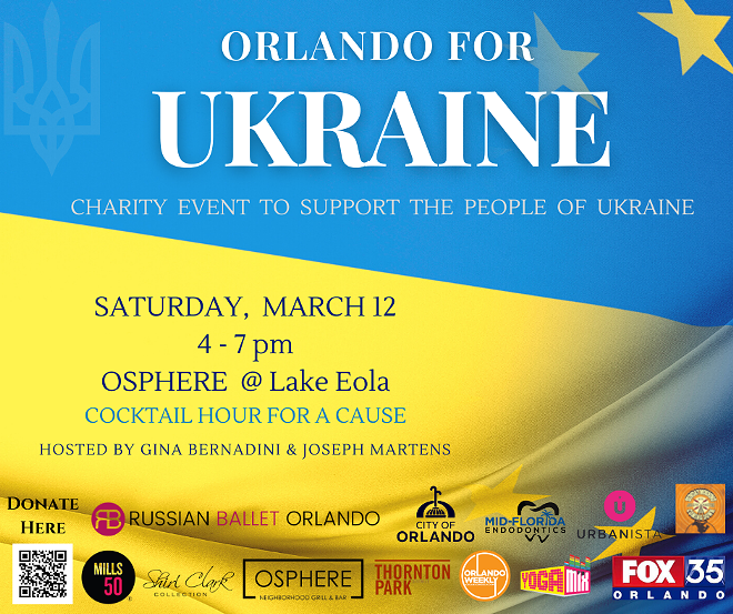 Russian Ballet Orlando hosts Ukraine aid fundraiser on Saturday | Things to Do | Orlando