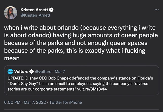 At Orlando Weekly, we say gay, and we will keep saying gay, regardless of what Gov. Ron DeSantis or 91 Florida legislators think