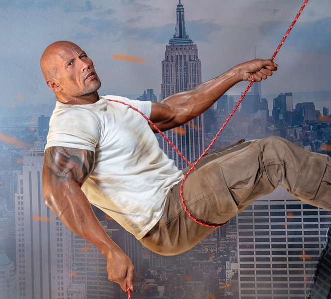 Meet Dwayne “The Rock” Johnson (well, his wax figure) at Madame Tussauds | Things to Do | Orlando