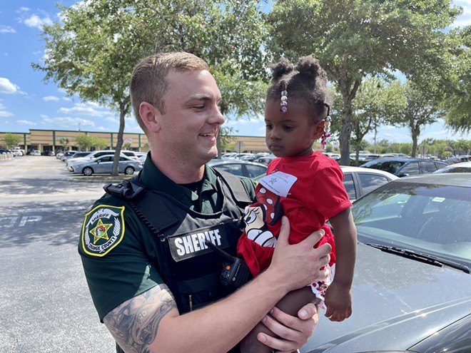 OCSO deputy meets toddler he saved from apartment fire