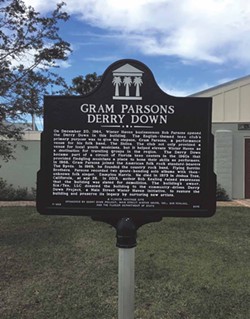 A pilgrimage to Gram Parsons' Derry Down club in Winter Haven offers up some deep Florida truths