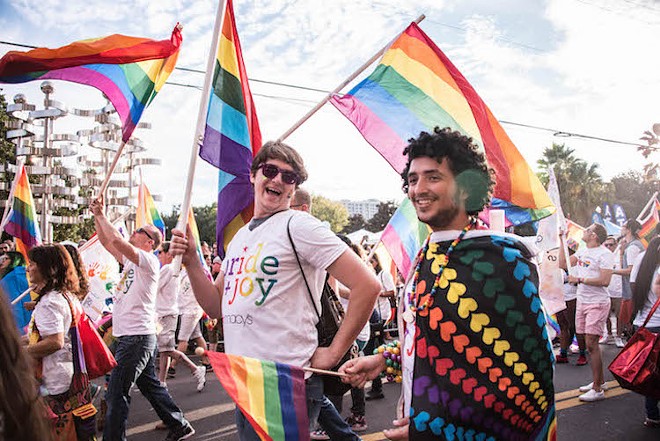 Orlando Come Out With Pride festivities in 2016 - Photo by Aileen Perilla