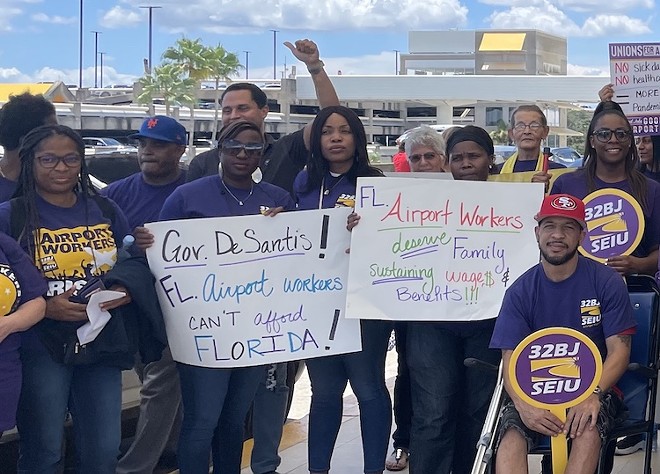 Orlando airport workers continue their fight for fair wages, benefits and dignity on the job | Orlando Area News | Orlando