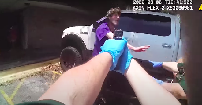 Bodycam footage shows Orange County Sheriff's Office deputies fatally shooting a man at point-blank range after disarming him