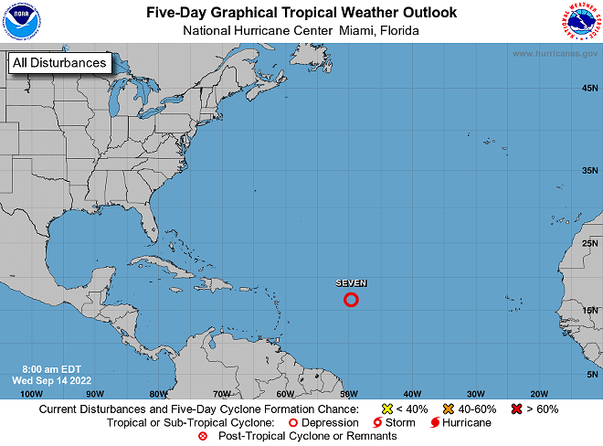 Tropical Depression Seven forms in the Atlantic | Florida News | Orlando