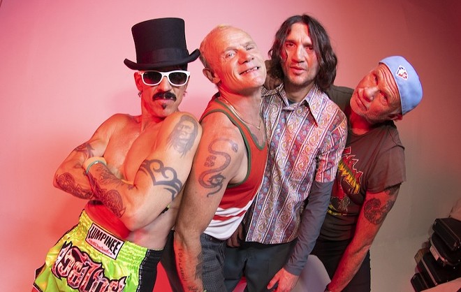 Red Hot Chili Peppers play Camping World Stadium this week - Photo courtesy Red Hot Chili Peppers/Facebook