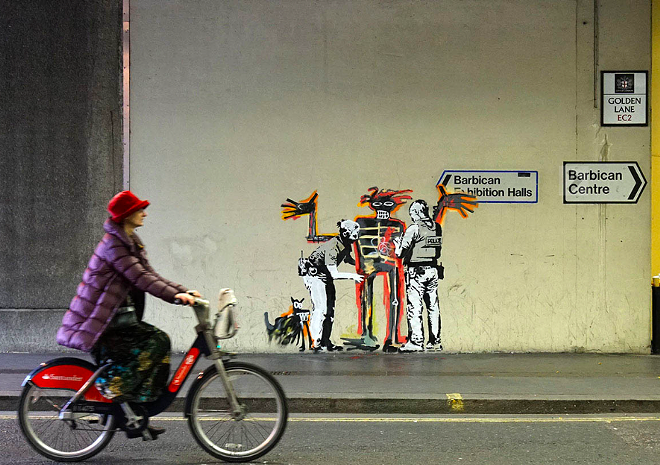 "Banksyland" will feature more than 80 pieces of art. - Photo via Banksy / Official website