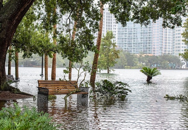 Hurricane Ian aftermath in Orlando - Photo by Matt Keller Lehman