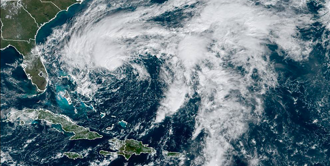 Subtropical Storm Nicole might impact Florida as a hurricane