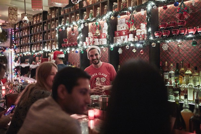 The original Miracle location at New York City's Mace bar. - Miracle