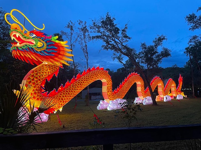 Asian Lantern Festival lights up the Central Florida Zoo - courtesy photo