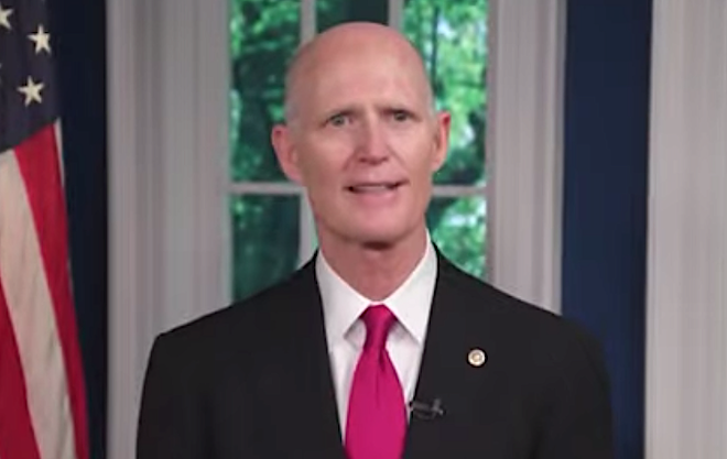 Florida Sen. Rick Scott launches campaign against Mitch McConnell for minority leader position