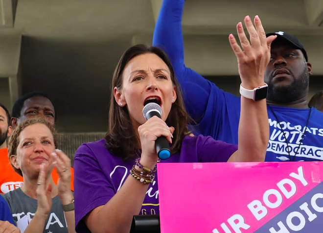 ‘This is what a dictator does’: Nikki Fried blames Gov. DeSantis for Republican proposal to abolish Florida Democratic Party