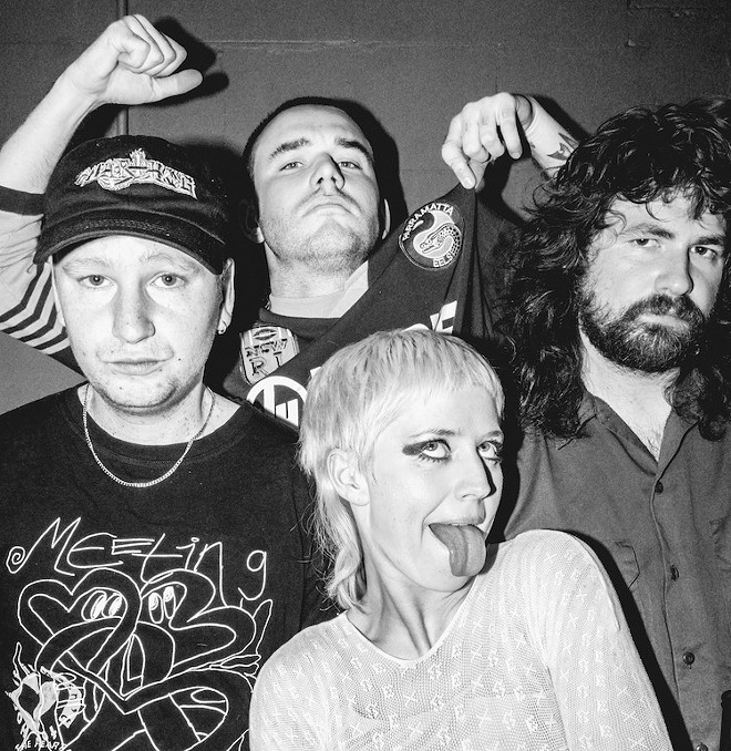 Amyl and the Sniffers play Orlando in the fall - Photo courtesy the Beacham/Facebook