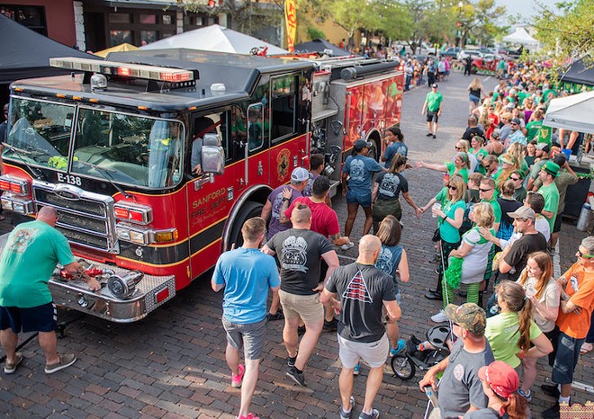 Celebrate Saint Paddy’s Day weekend in Sanford by pulling a fire truck with your bare hands | Things to Do | Orlando