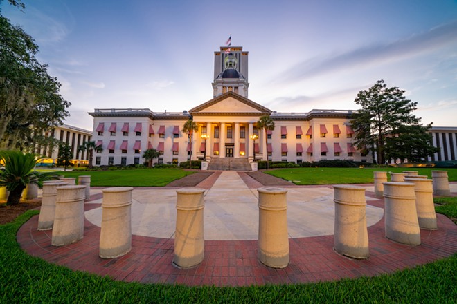 Florida Capitol building in Tallahassee. - Image via Adobe
