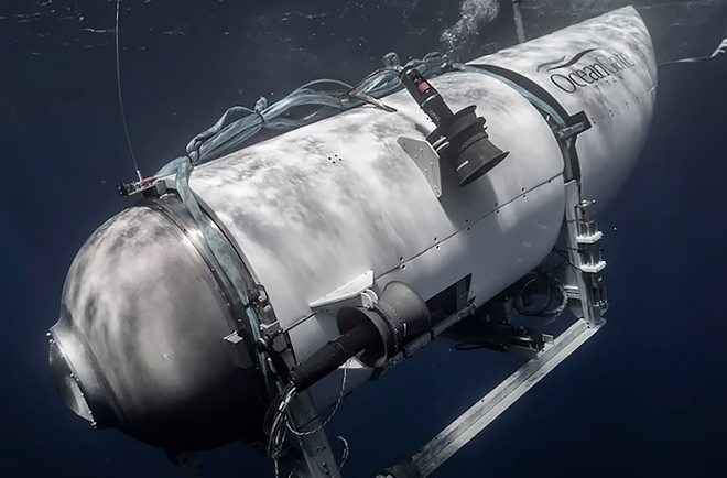 The Titan submersible was reported missing the morning of June 18. The U.S. Coast Guard announced it had imploded days later. - Screen capture courtesy PBS Newshour/YouTube