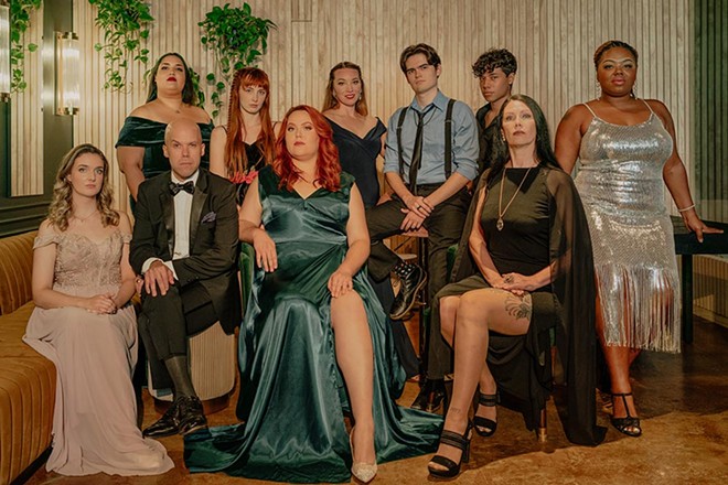 The cast of "A Little Night Music," Central Florida Vocal Arts' 11th season opener - image courtesy CFVA