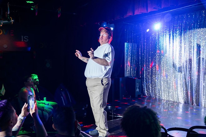 Orlando's Southern Nights club hosts a politically-based "DeSantis Is a Drag" art and drag show on Aug. 16, 2023 offering room for creative self-expression. - Corie Mattie